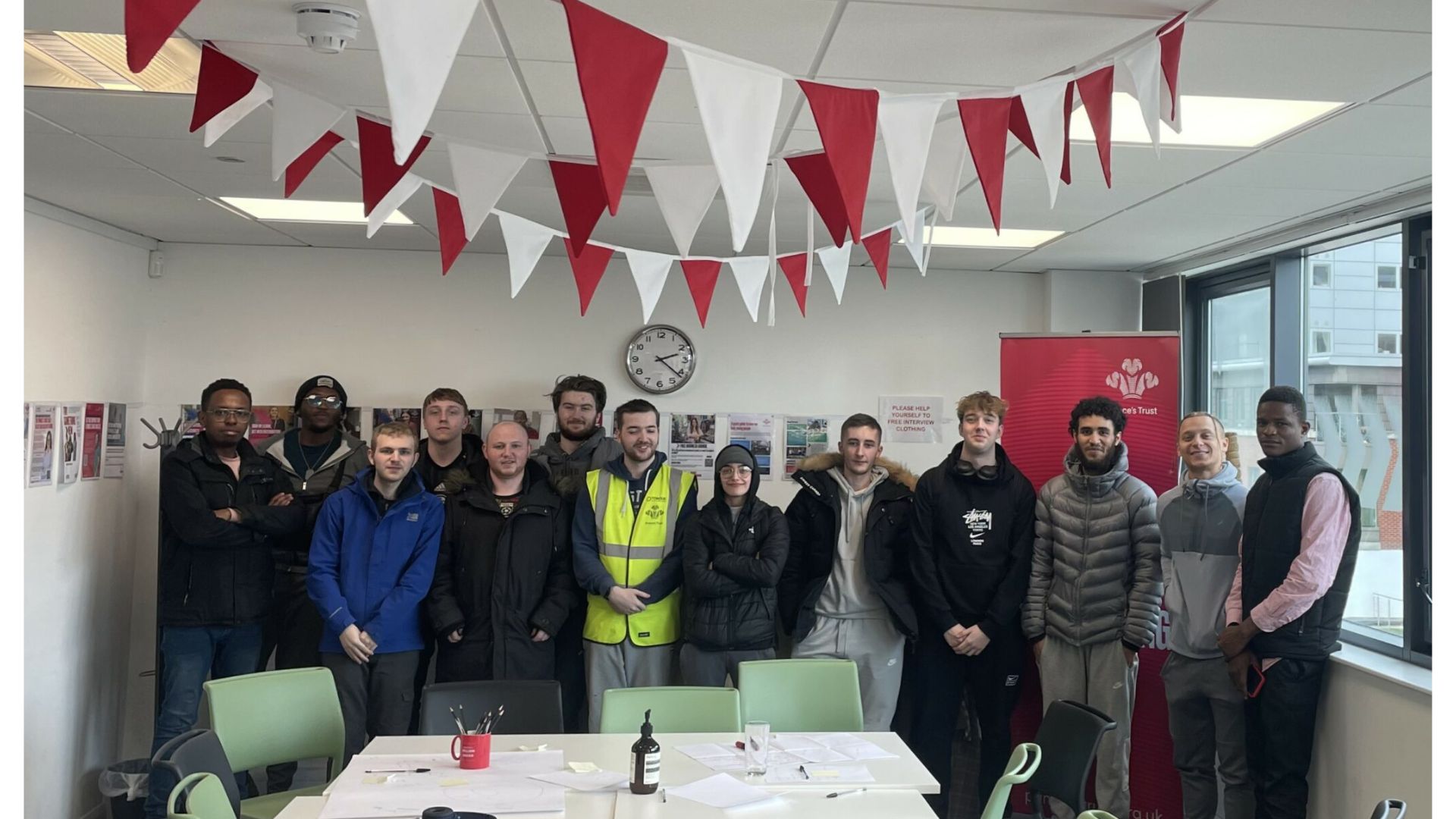 Prince's Trust course recruits