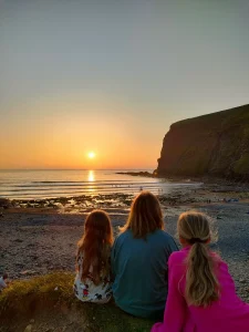 North Cornwall Bude Beach Crackington Haven by Dorota Fiszbak