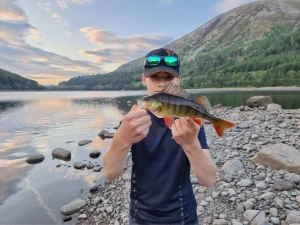 Jakub and the colourful Perch by Alina Urbanek